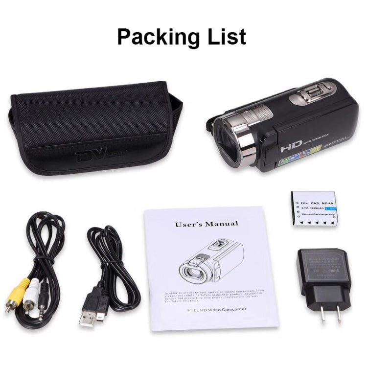 1080P 24MP Foldable Digital Camera, US Plug, EU Plug, UK Plug, AU Plug, Remote Control Model, Touch Screen Model 1080P 24MP Foldable Digital Camera, US Plug, EU Plug, UK Plug, AU Plug, Remote Control Model, Touch Screen Model